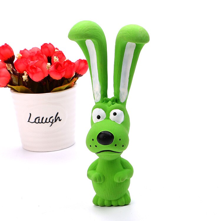 Dog Toy Pet Chew Rubber Bell Squeaky Sound Toys For Dog Funny Games Interactive Bone Doggy Toy Dog Production: B