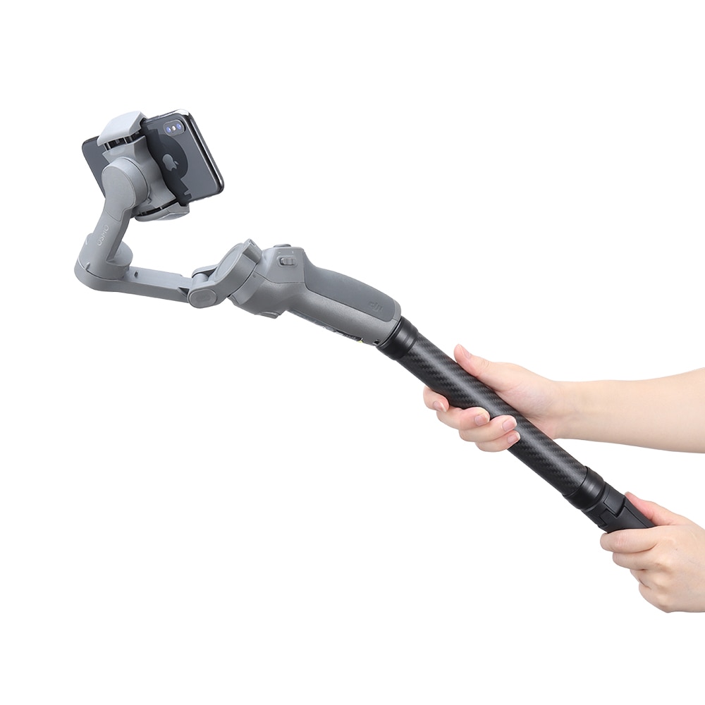 Ulanzi-Palo de cardán extensible para Osmo Mobile 3 2 Smooth 4 3 Q Moza mi ni S Mi Hohem Smartphone SLR Cámara Vlog Accesorios