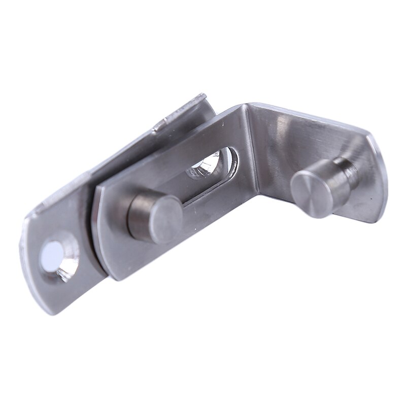 90 Degree Door Buckle Stainless Steel Lock Sliding Door Right Angle Buckle Door And Window Bathroom Bending Latch