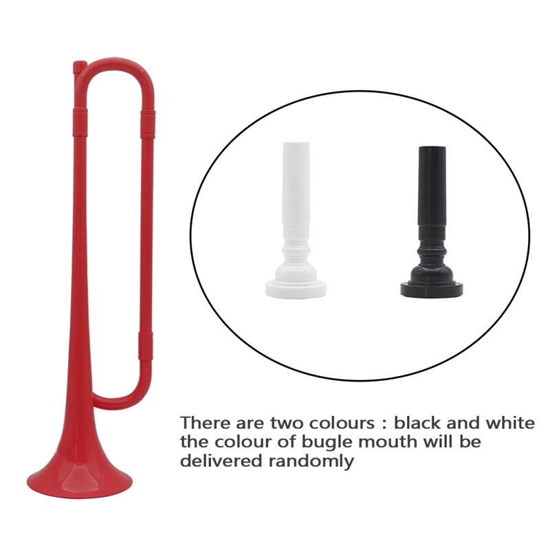 Plasttrumpet - bekvämt ergonomiskt grepp - bb autentiskt ljud för student- och nybörjare abs konstruktion