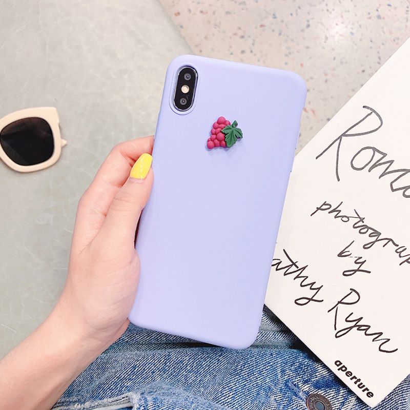 Funda de silicona 3D cute fruit para Xiaomi Redmi Note 7 funda trasera en Xiomi Redmi 7 A 7A funda Redmi7 funda de teléfono Pro soft TPU: Redmi 7A / 3