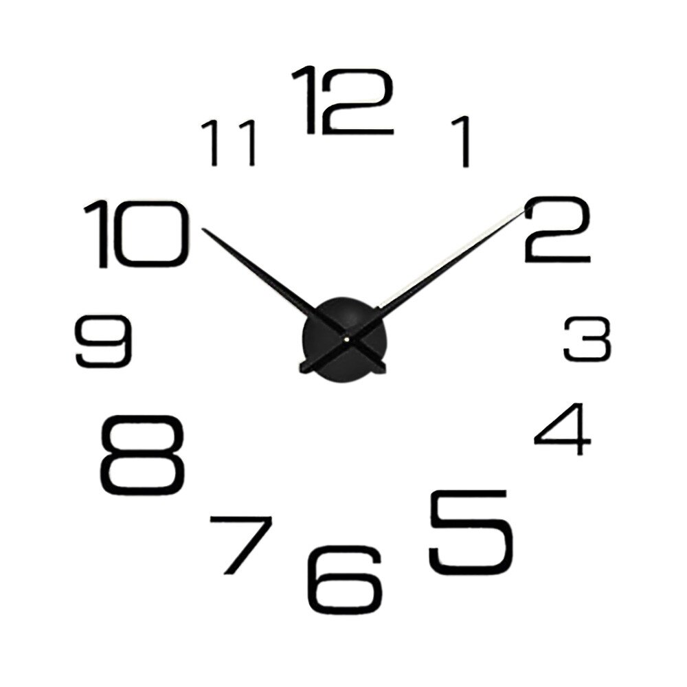 Analog Clock Digital Diy Wall Clock Mirror Wall Clock Home Decoration Desk Decoration Electronic Настенные Часы