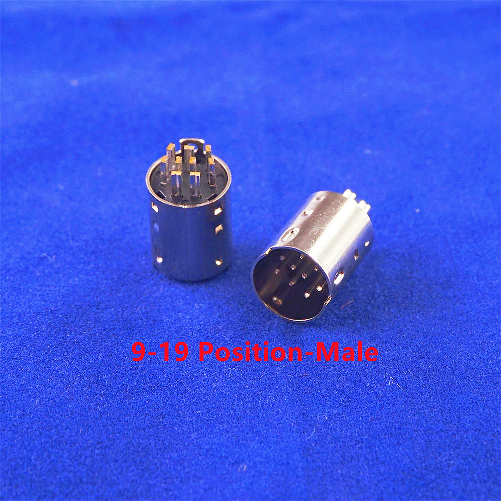10 30 50 200 500 Pcs Din Plug Male Connector 3 4 5 6 7 8 9 10 Pin Wire Solder Injection Rating 1A 110V 2A 12V Mini Circular DIN: Red / 20-29Pcs
