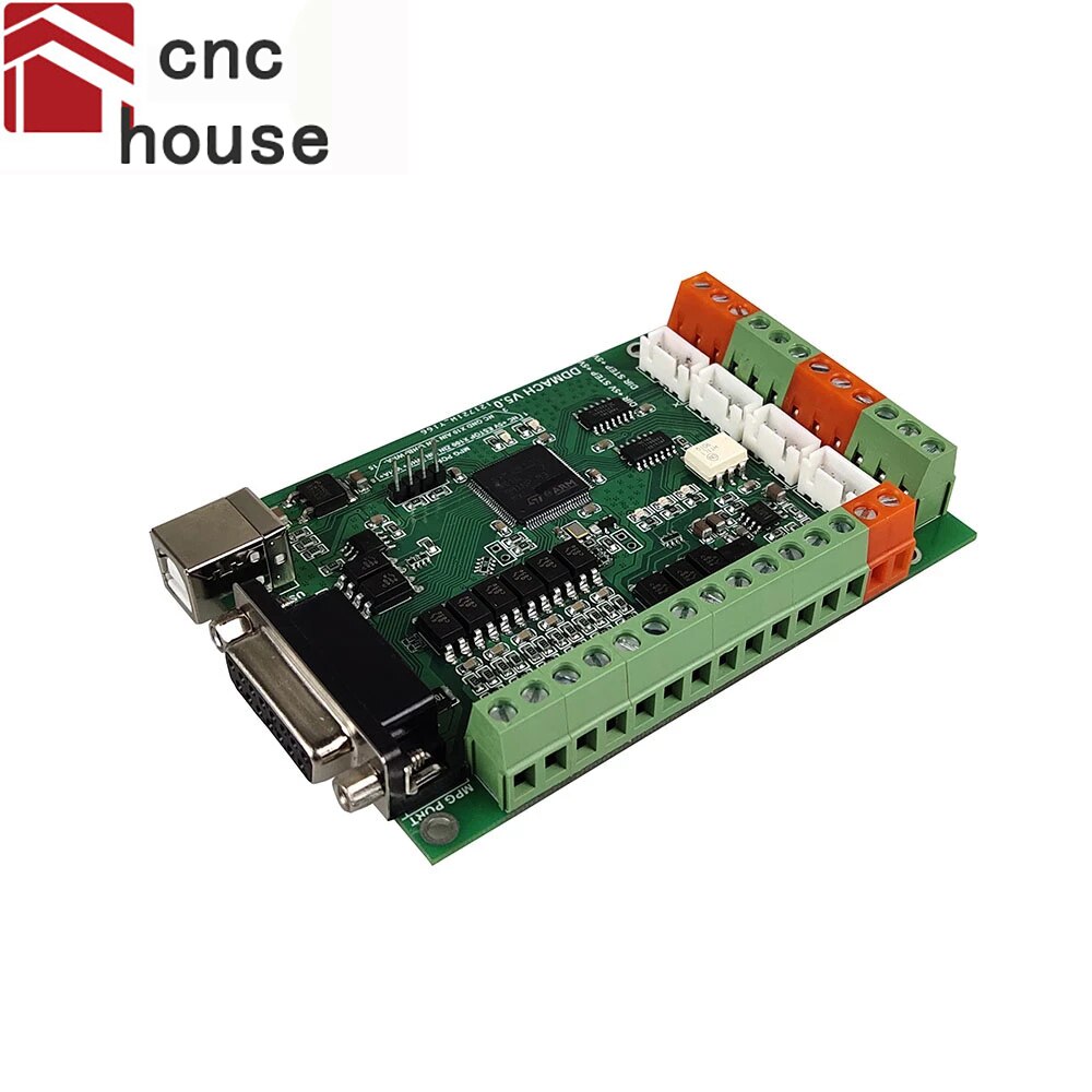 Usb Mach3 Motion Controlekaart Cnc Graveermachine Motion Controlekaart Met Handwiel Interface