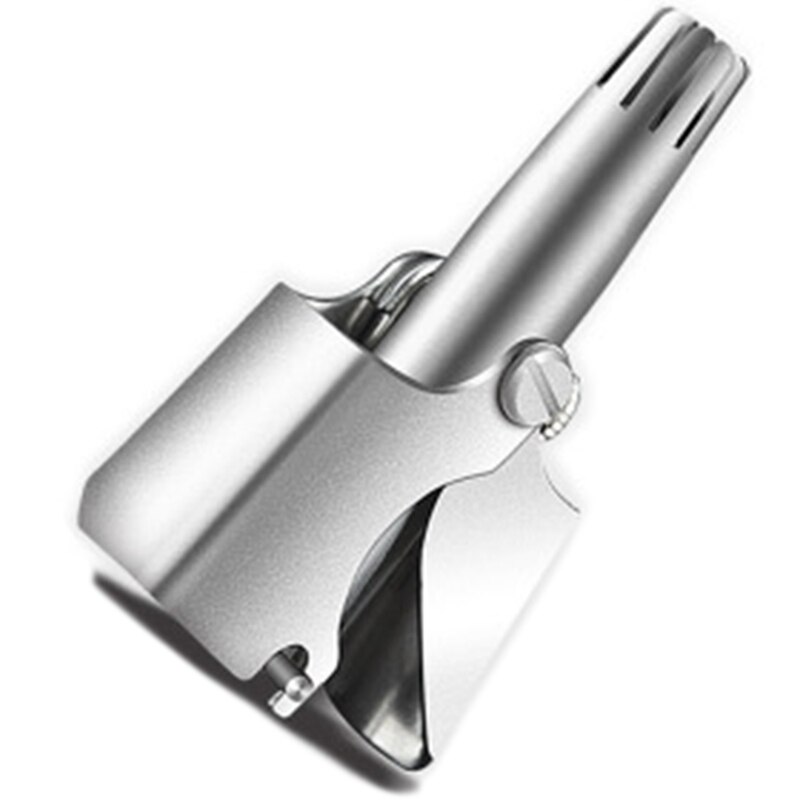 Stainless Steel Ear Nose Trimmer Razor Safety Care Beauty Nose Manual Body Trim Washable Nose Hair Tool Men and Women