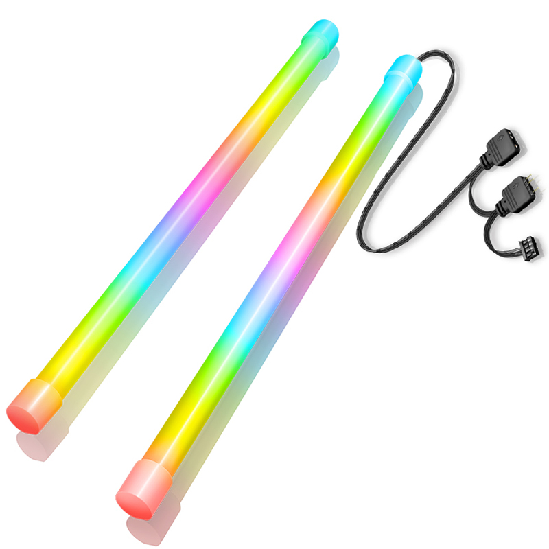 5V Argb 360 ° 3PINx2 + 4PIN Computer Lamp Strip Pc Case Led Light Bar Voor Computer Decoratie argb Led Verlichting Omgevingslicht