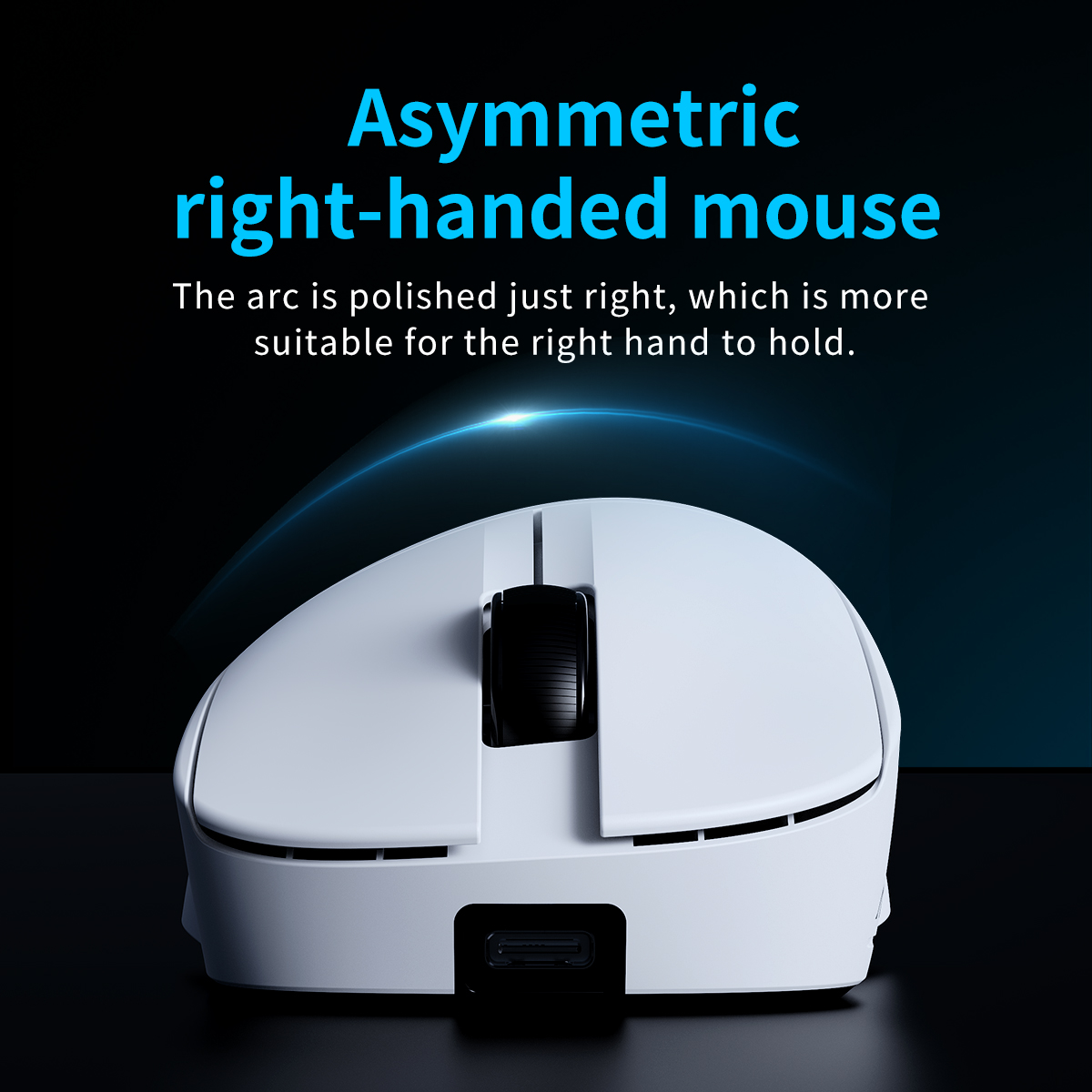 AJAZZaj179v2max Gaming Mouse Wireless Wired Bluetooth Three-mode Right Hand