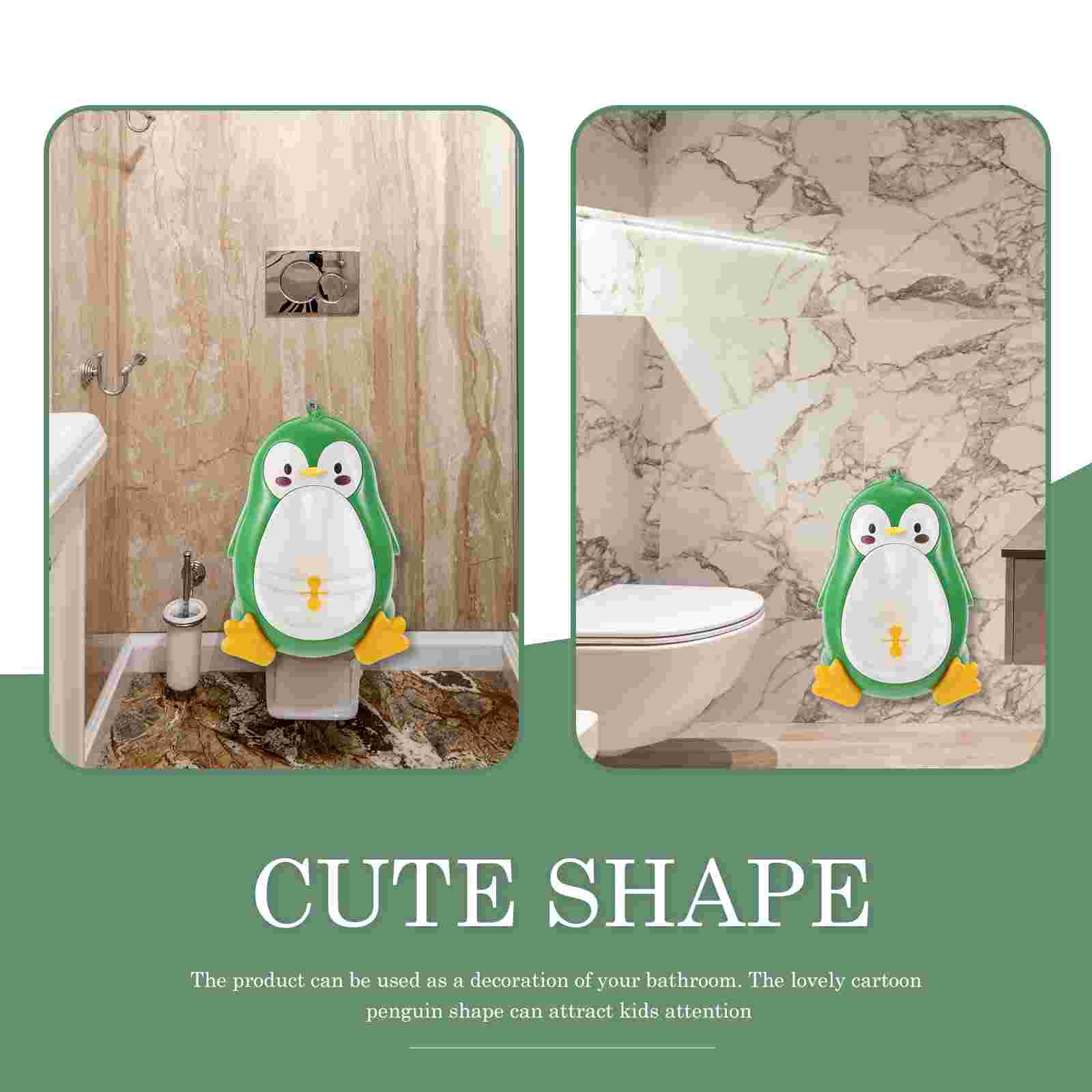 Pot de pipi décoratif et léger pour bébé garçon, 1 pièce, urinoir d'entraînement réutilisable