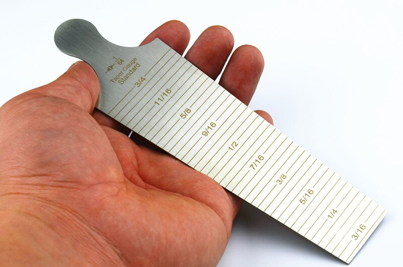 30-45mm Taper Welding Gauge TAPER GAUGE Toper Weld Gage Toledo Taper Gauge 30-45mm