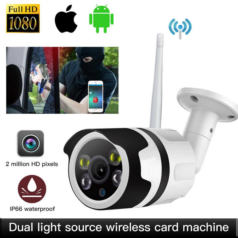 Draadloze Wifi Ip Camera Outdoor 1080P Home Security Camera Surveillance Bullet Waterdichte Cctv Camera Ir Nachtzicht