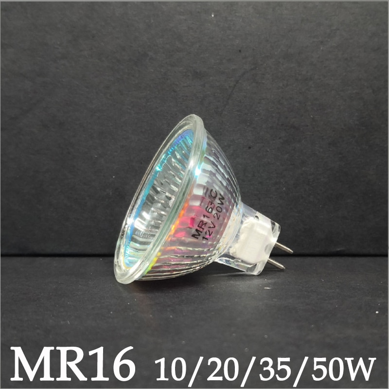MR16 Halogeen Lampen 10W 20W 35W 50W Halogeen Spot Lamp 12V Warm Wit Licht 2700K Lamp Vervanging Spotlight