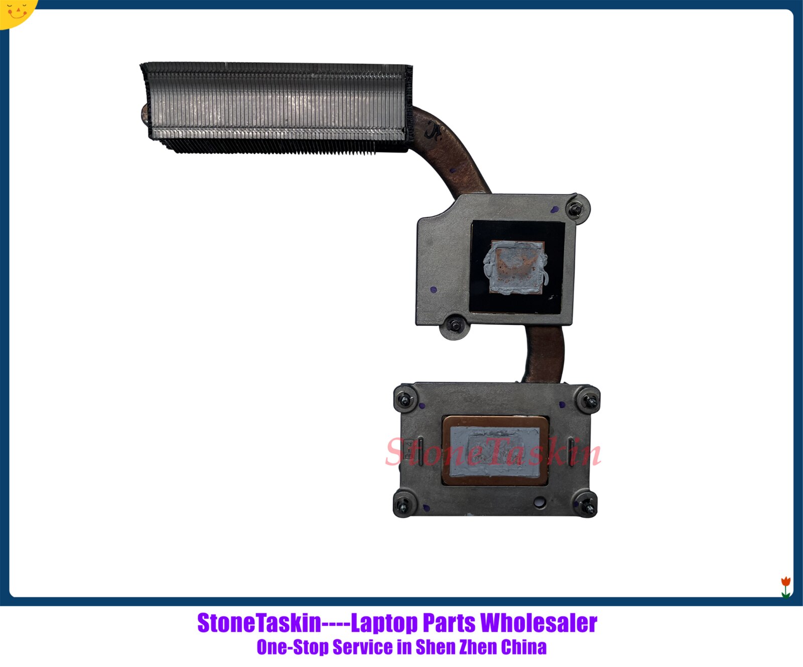 StoneTaskin 641389-001 686021-001 For HP Probook 8470P Laptop Heatsink with Fan 90% 100% Tested