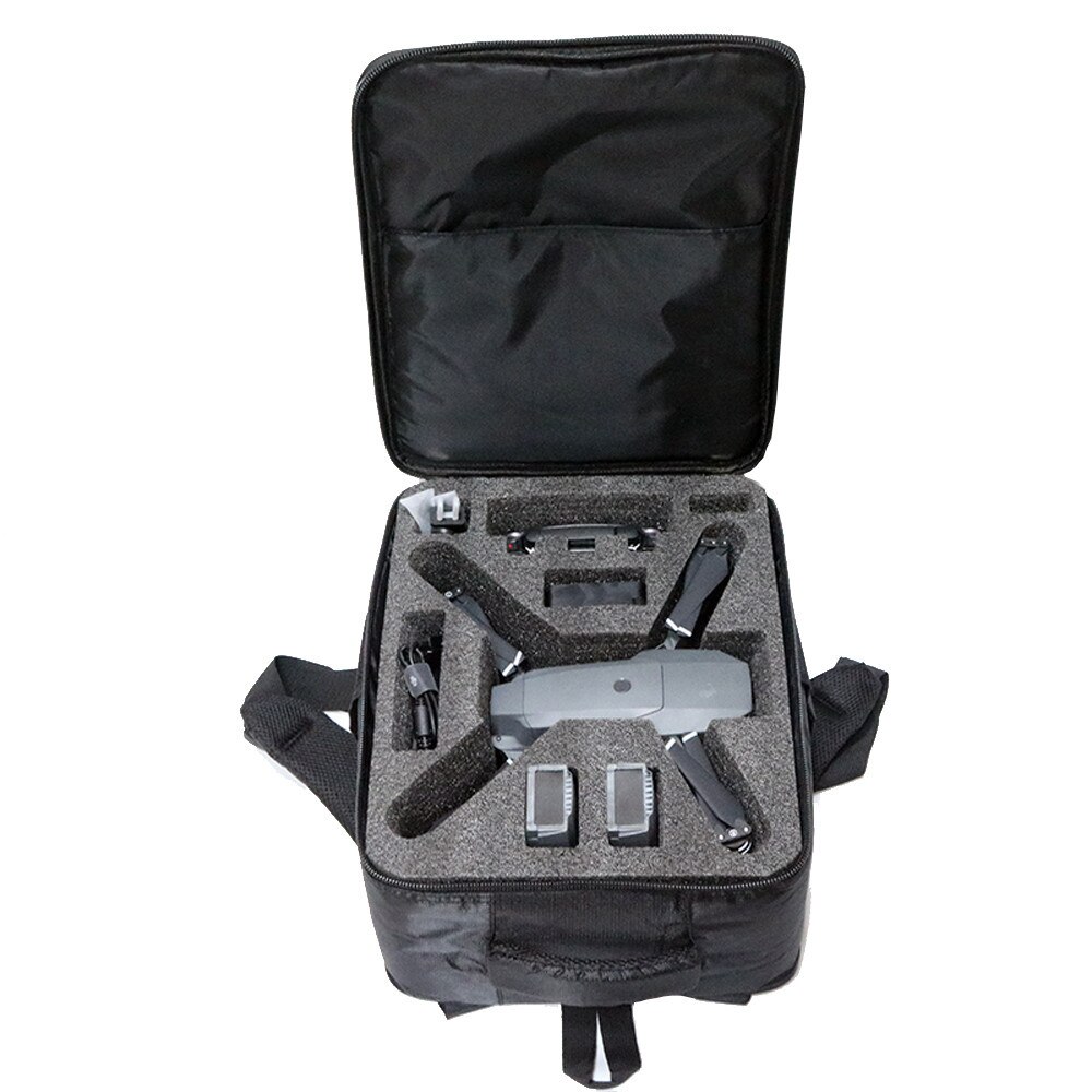 Lys drone rygsæk skulder bære vandtæt taske opbevaringsetui til dji mavic pro drone 20a: Default Title