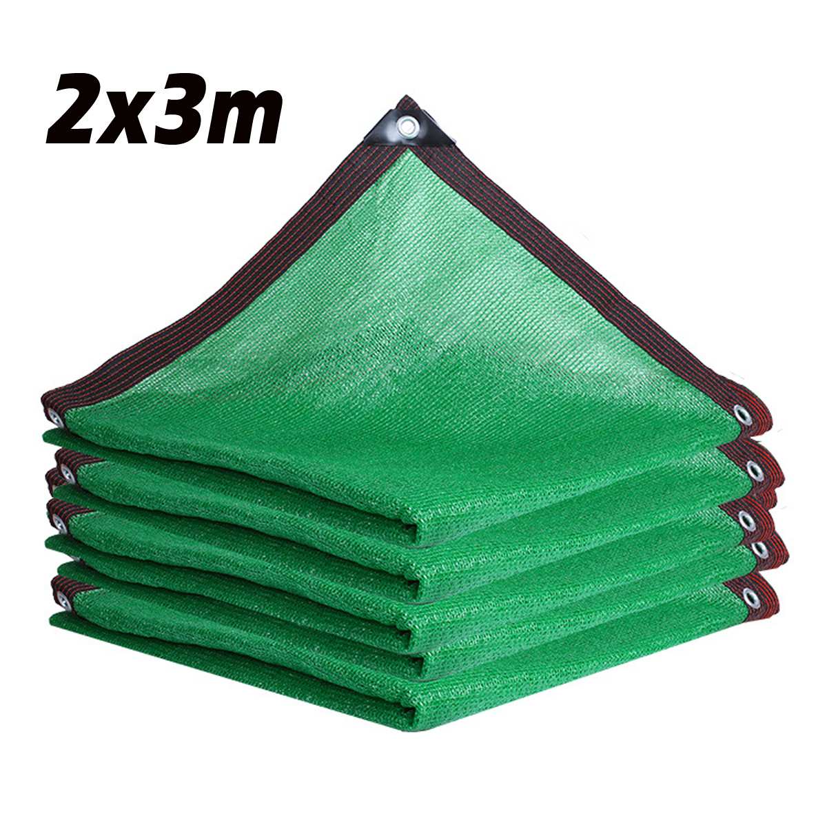 PE Sunshade Net Anti-UV 95% Shading Rate Outdoor Garden Sunscreen Sunblock Shade Cloth Net Plant Greenhouse Car Cover: Green 2x3m