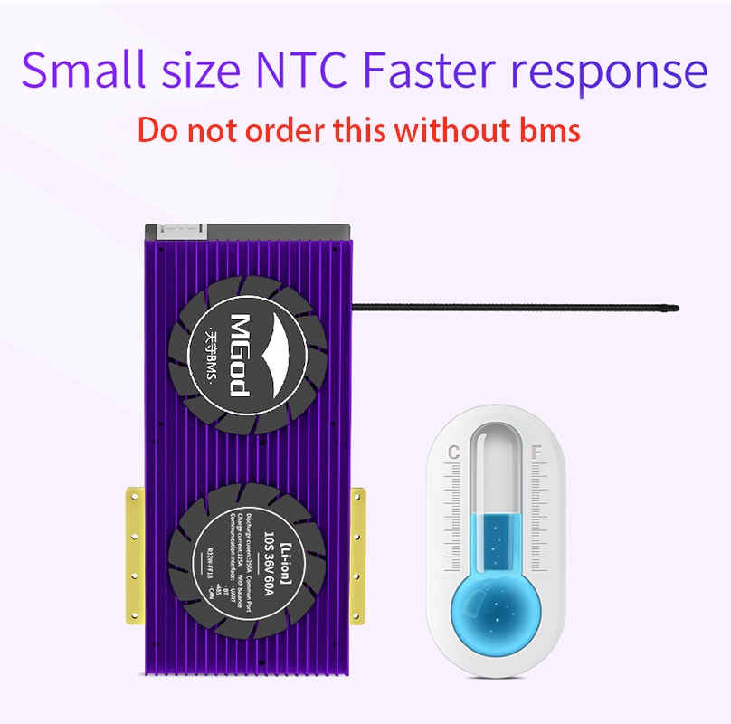 Smart BMS accessory NTC temperature probe