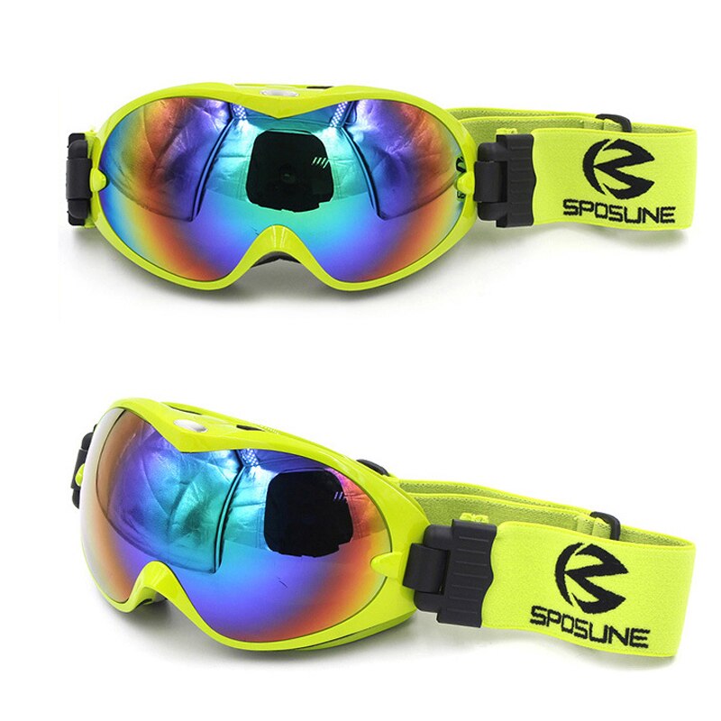 Børn sne skibriller til drenge piger anti-dug  uv400 dobbelt linse vinter snowboard briller googles ski brille børn ski briller