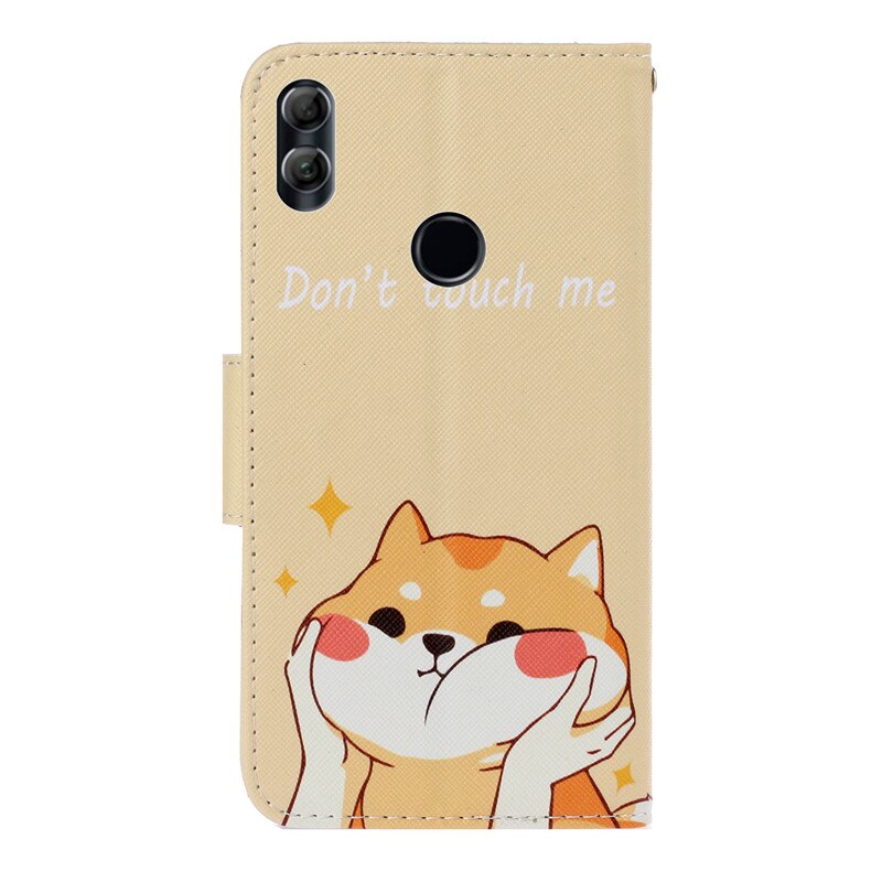 Honor 8X skórzany pokrowiec na Coque Huawei Honor 8X pokrowiec Huawei Honor8X 8 X JSN-L21 pokrowiec magnetyczny odwróć portfel przy telefonie Etui