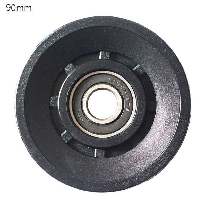 Parte di Nylon durevole 90/105mm dell&#39;attrezzatura di forma fisica della palestra del cavo della ruota della puleggia del cuscinetto