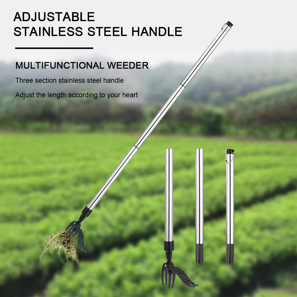 Opstaande Onkruidtrekkers Met Afneembaar Handvat Arbeidsbesparende Plantaccessoires Voor Tuinliefhebbers