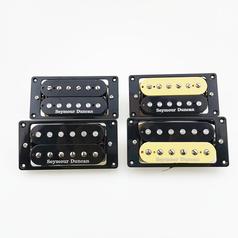 Black / Zebra Set Electric Guitar Pickups Humbucker Pickups 4C Guitar Parts