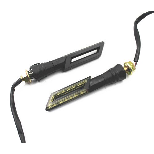 2 x Motorcycle Universal 15 LED Turn Signal Indica... – Grandado