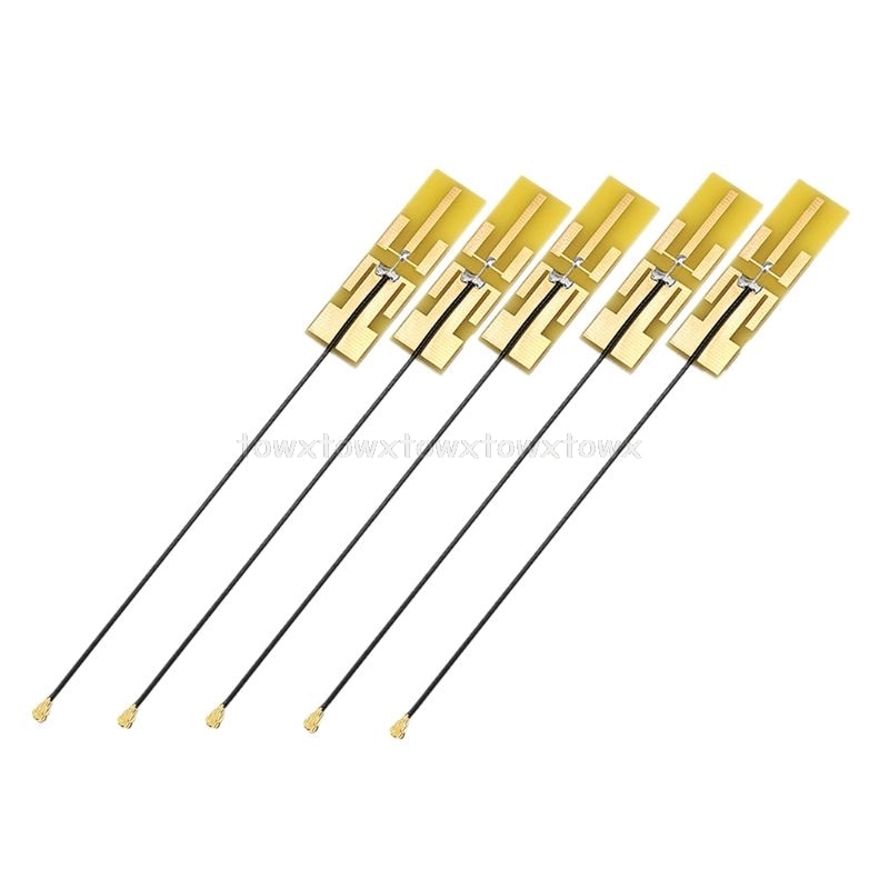 5 Pcs 2.4G/5.8G Dual Band Antenne 8DBI Hoge Gain Interne Pcb Antenne Voor Wifi Router Wifi antenne D10 19