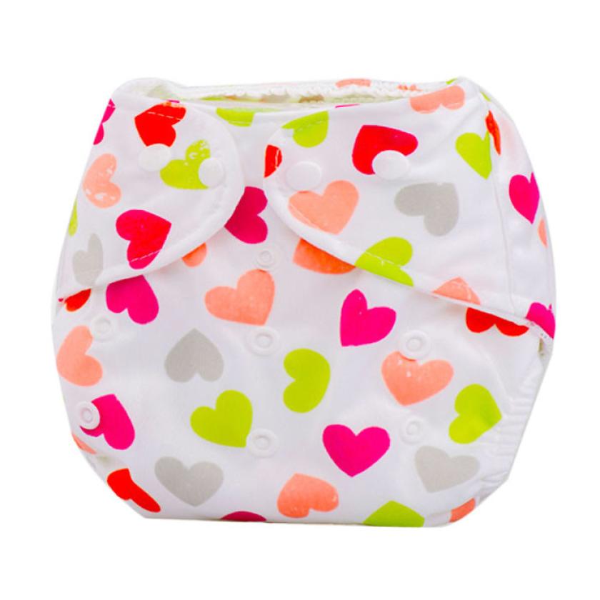 Reusable Nappies Baby Diapers Children Cloth Diaper Adjustable Diaper Cover Waterproof Panty Washable Diapers For Newborns: F