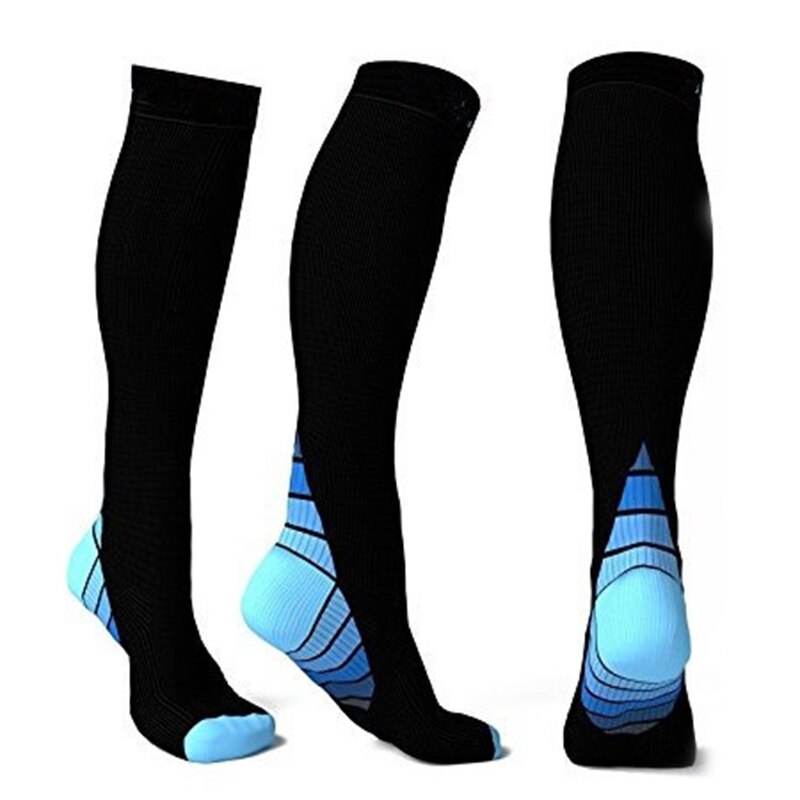 Compression Socks for Men Women Athletic Sports Long Socks Stockings for Running Outdoor Daily SEC88