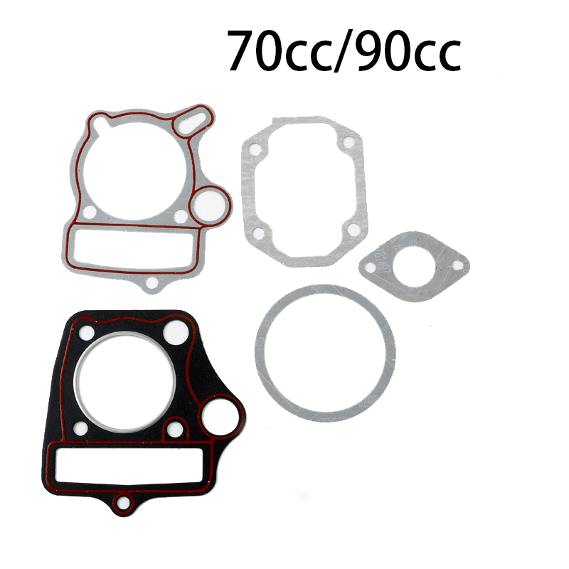70cc 90cc 110cc 125cc Horizontale Motor Pakking Cilinder Pakking Kit Complete Pakking Kit Voor Crossmotor Motorfiets Go Kart: royal blue