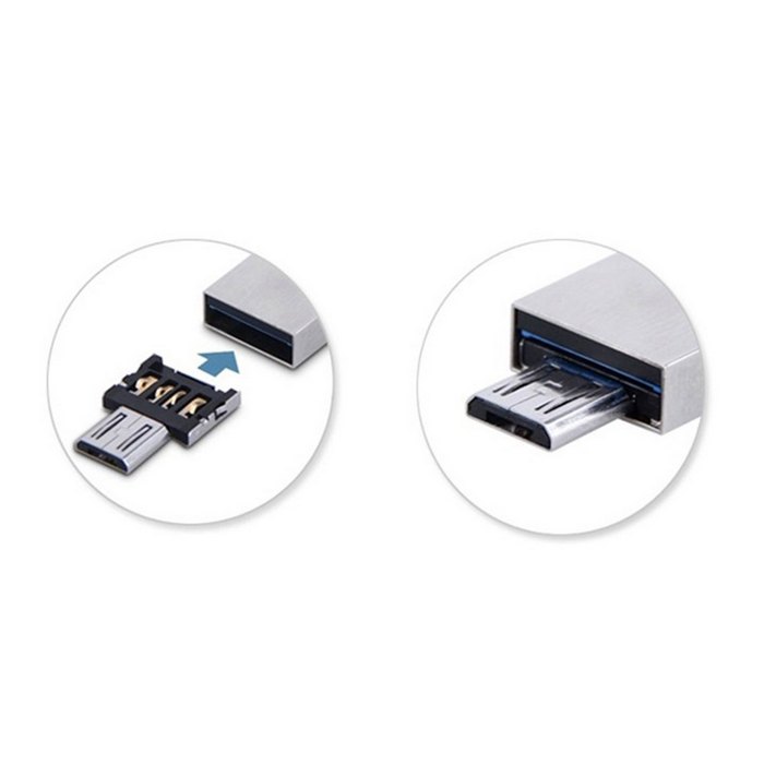 Zihan tamaño Mini USB 3,0 a Micro SD SDXC lector de tarjetas TF con Micro USB 5pin OTG adaptador para teléfono celular tableta