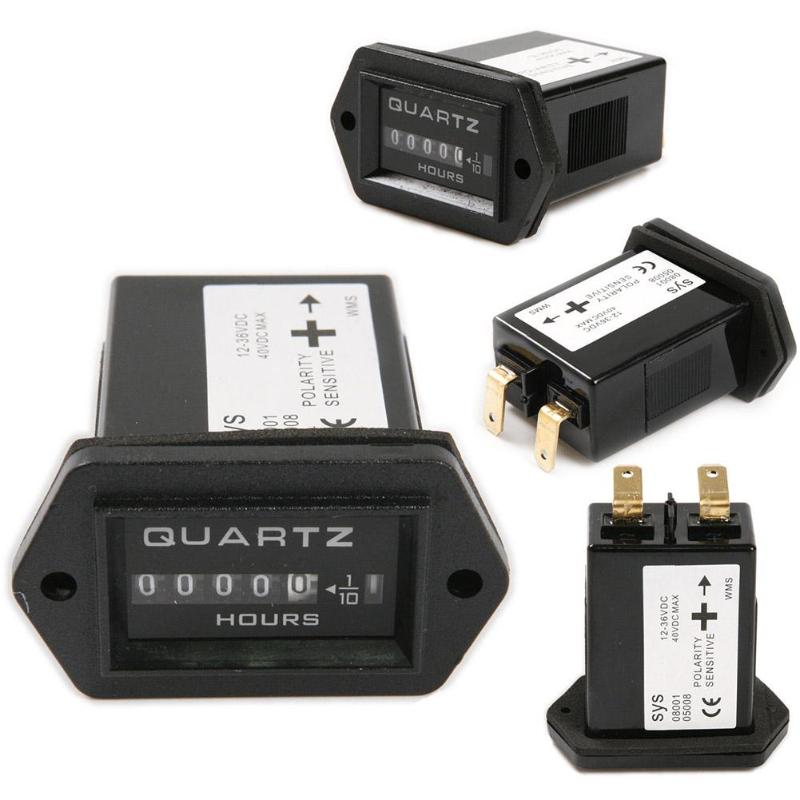 DC12-36V Digital Engine Hour Meter Timer für Marine Boot Rasen Lkw Traktor