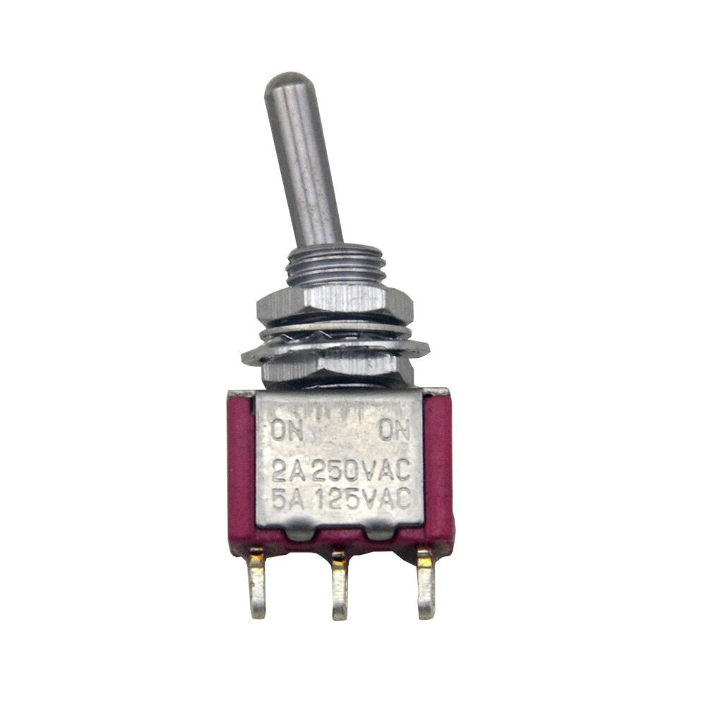 2 Position Toggle Spring 50 X AC ON-ON 3PIN SPDT 2 Position Latching Miniat... – Vicedeal