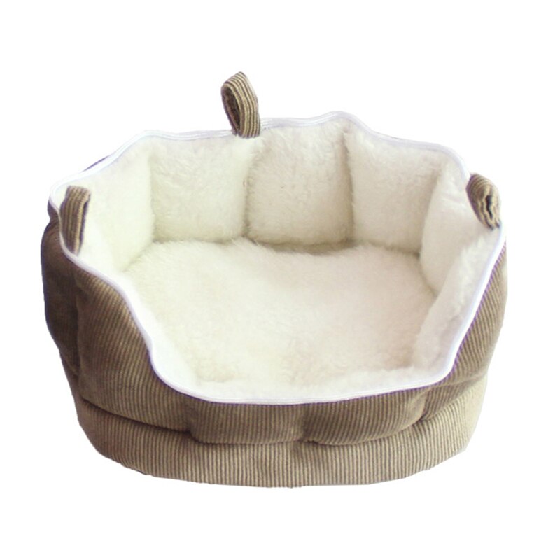 Małe gniazdo dla zwierząt domowych jeż wiewiórka łóżko dla chomika wilk świnka morska łóżko maty dla psów ptaki wiszące gniazda: brązowy