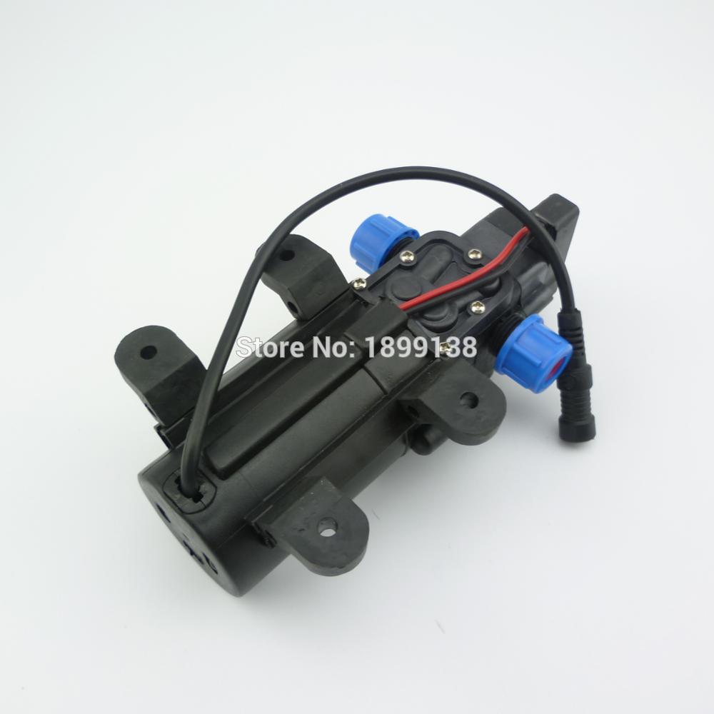 NUOTRILIN DC 12V 24v 80W High pressure mini water pump 5.5Lpm Automatic pressure switch control