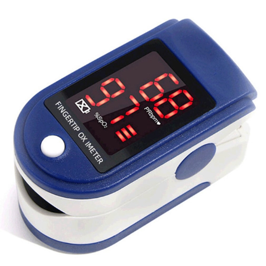 1Pcs Oled Screen Finger Clip Oximeter Pure Heart Rate Monitoring Device Pulse Oximetry Measuring Blood Oxygen Finger Clip