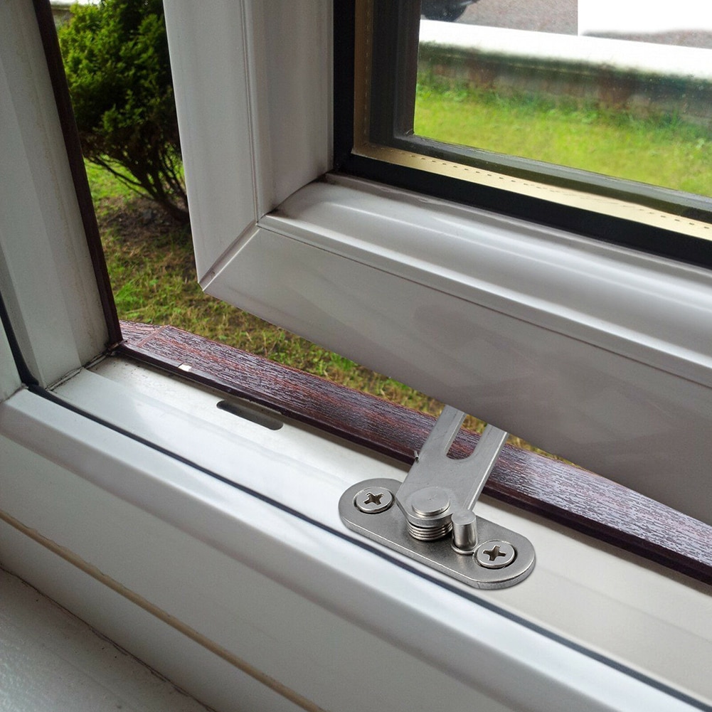 Hardware Window Restrictor UPVC Stainless Steel Safety Ventilator Baby