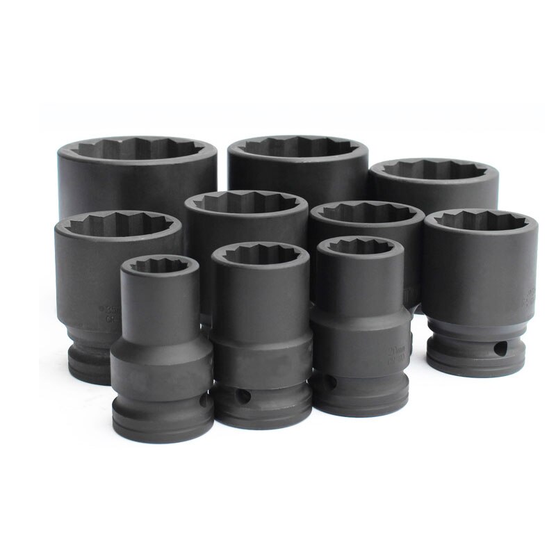 Een Stuks 3/4 Inch Lucht Socket Adapter CR-MO Torx Hoofd 12 Point Elektrische Impact Pneumatische Dopsleutel Voor Power Dille tool