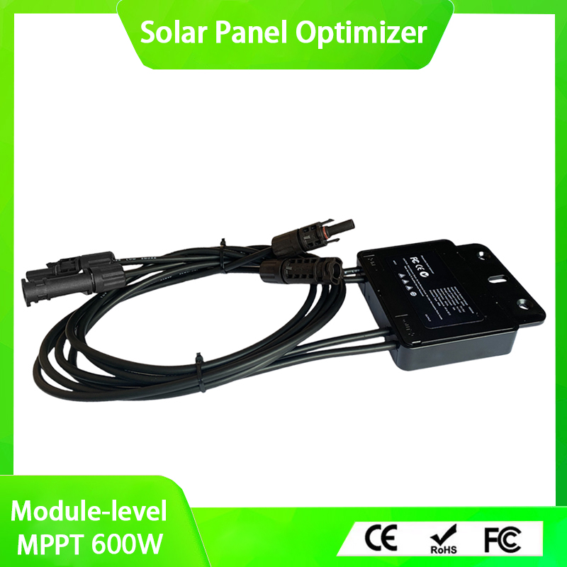 Integrated PV Power Optimizer 600W 70V Input IP68 Real-time Solar Panel Monitoring Voltage-Limiting Anti-Hotspot