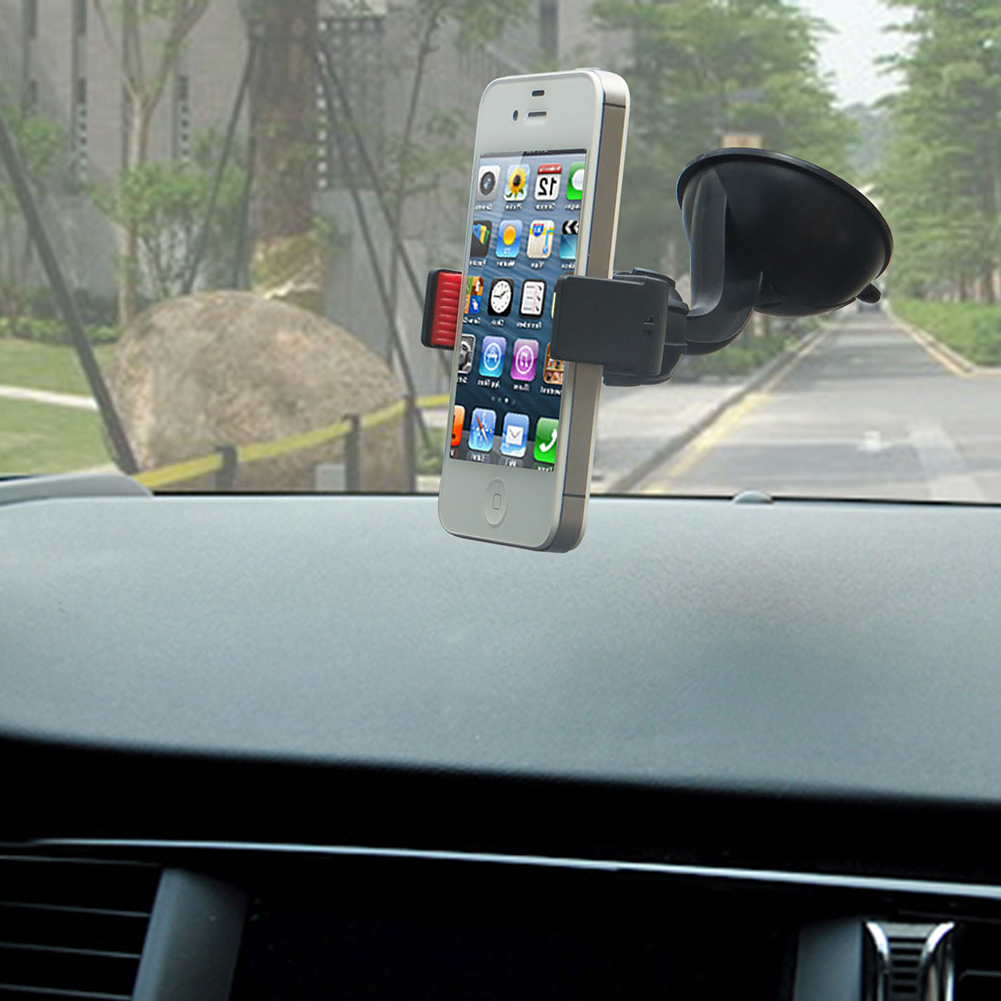 Universal 360 Rotating Auto Truck Navigatie Boot Voorruit Stand Zuignap Houder Bracket Ondersteuning Voor Mobiele Telefoon