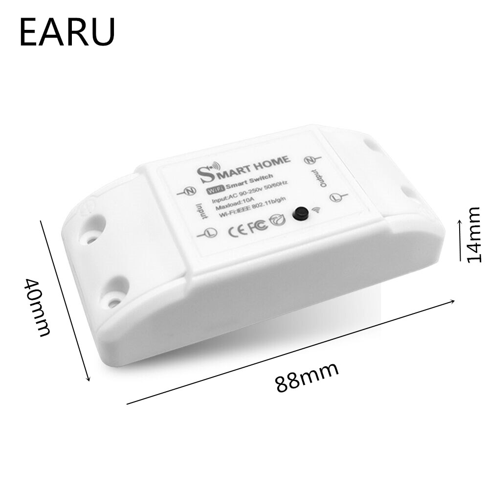 DIY Smart Home House Wifi Wireless Remote Switch Domotica LED Light Controller Module for Alexa Google Home Smartlife Tuya APP