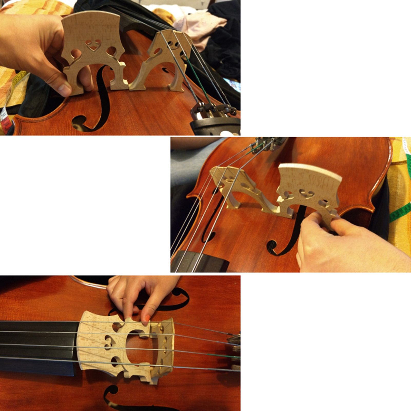 4/4 Full Size Cello Maple Wood B-ridge Mini Size Light Weight Portable Stringed instruments