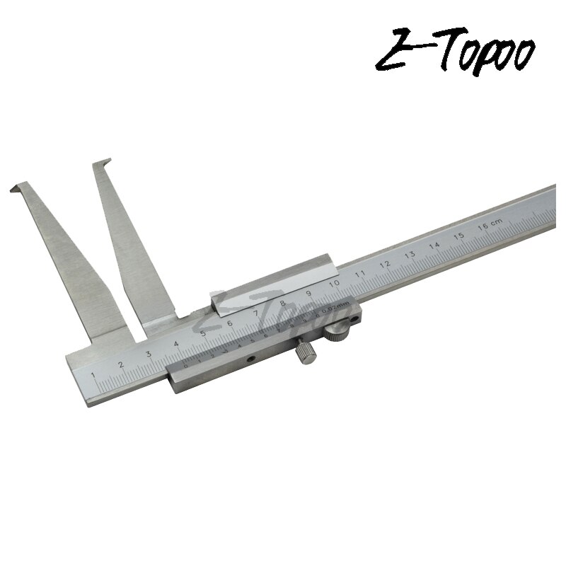 Inside Groove 10-160mm 0.02mm Stainless Steel Inner Vernier Calipers Measurement Tool Gauge
