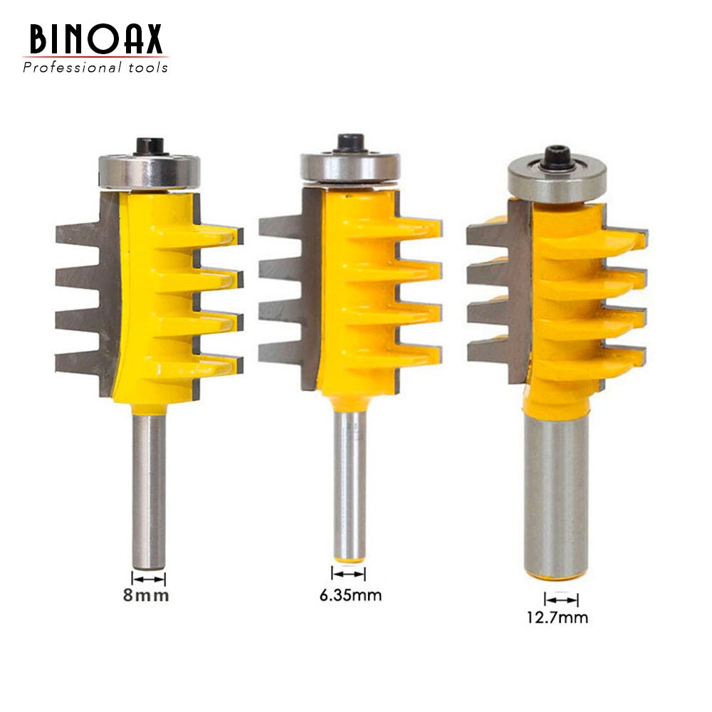 Rail omkeerbare vingerlasfrees