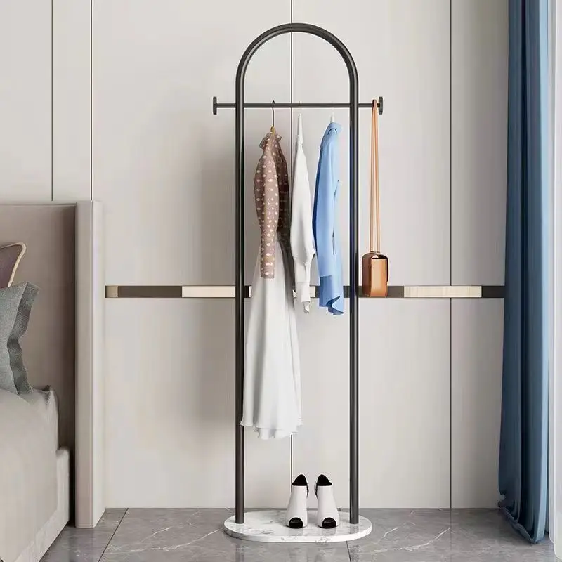 Vloerstaande kapstok Kantoor Woonkamer Hangende kledingrek Luxe slaapkamer kapstokhangers - Ruimtebesparende kapstok