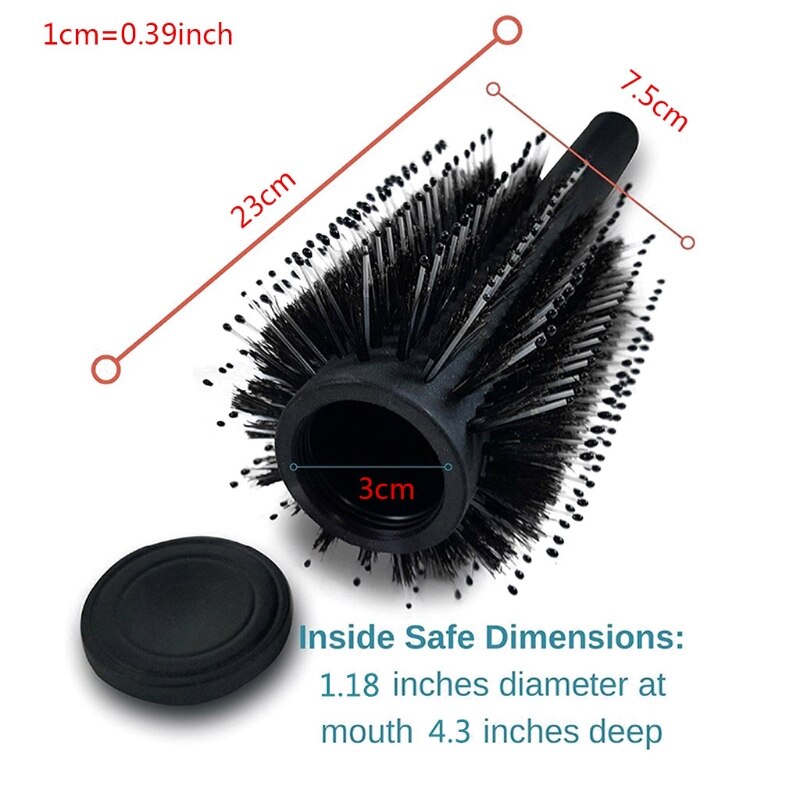 M17D Hair Brush Secret Stash Box Safe Diversion Secret Security Hidden Container