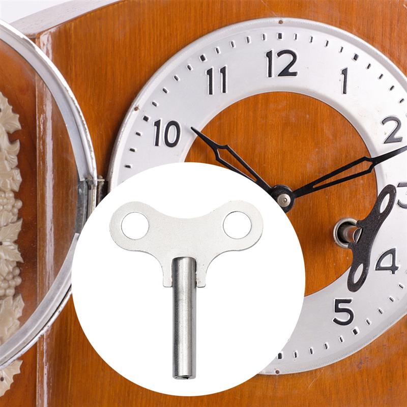 2 Stuks Staal Klok Sleutel Metalen Klok Sleutel Stevige Klok Gereedschap Kronkelende Ketting Reparatie Tool Voor Home Shop klok Lange Patroon