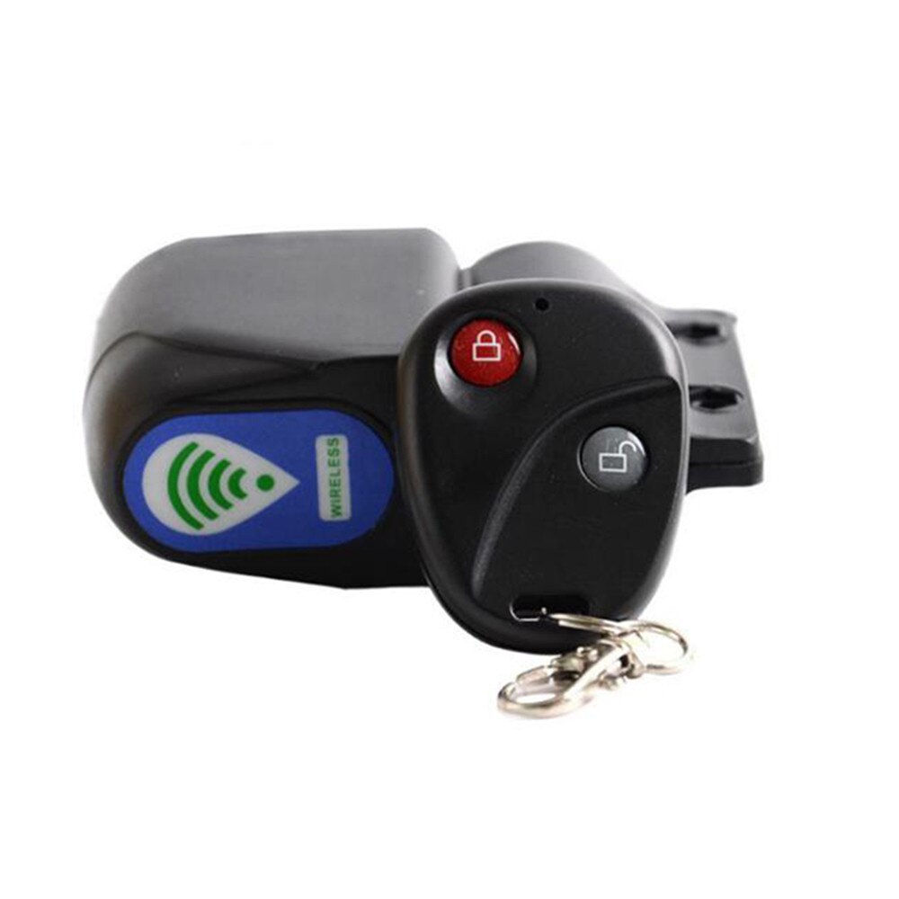 Bell For Bike Bicycle Vibration Alarm Lock Bicycle Cycling Bike Security Wireless Remote Control Vibration Alarm #YL10