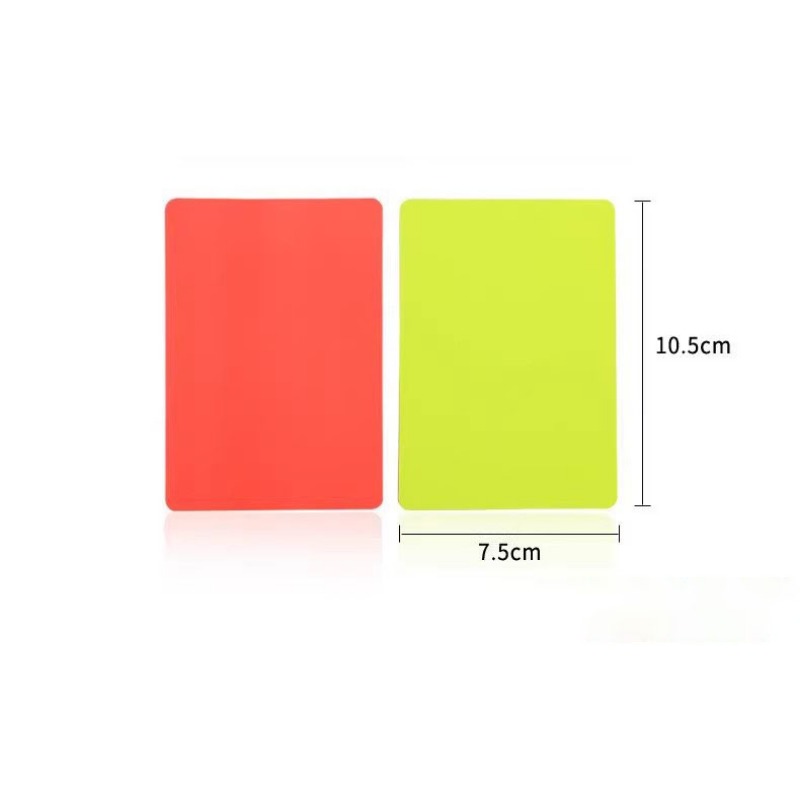 Football Soccer Referee Card Sets Warning Referee Red and Yellow Cards With Wallet Score Sheets Notebook Judge Game Referee Tool