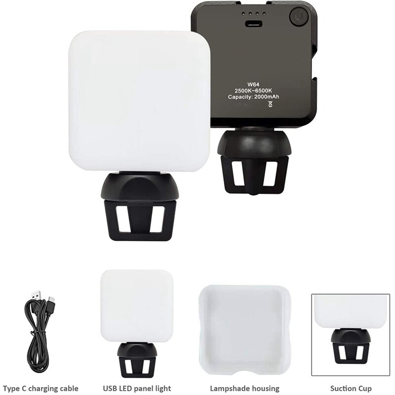 Kit d'éclairage de vidéoconférence, éclairage Zoom pour ordinateur, lampe pour ordinateur portable avec Clip, conférence vidéo pour ordinateur portable