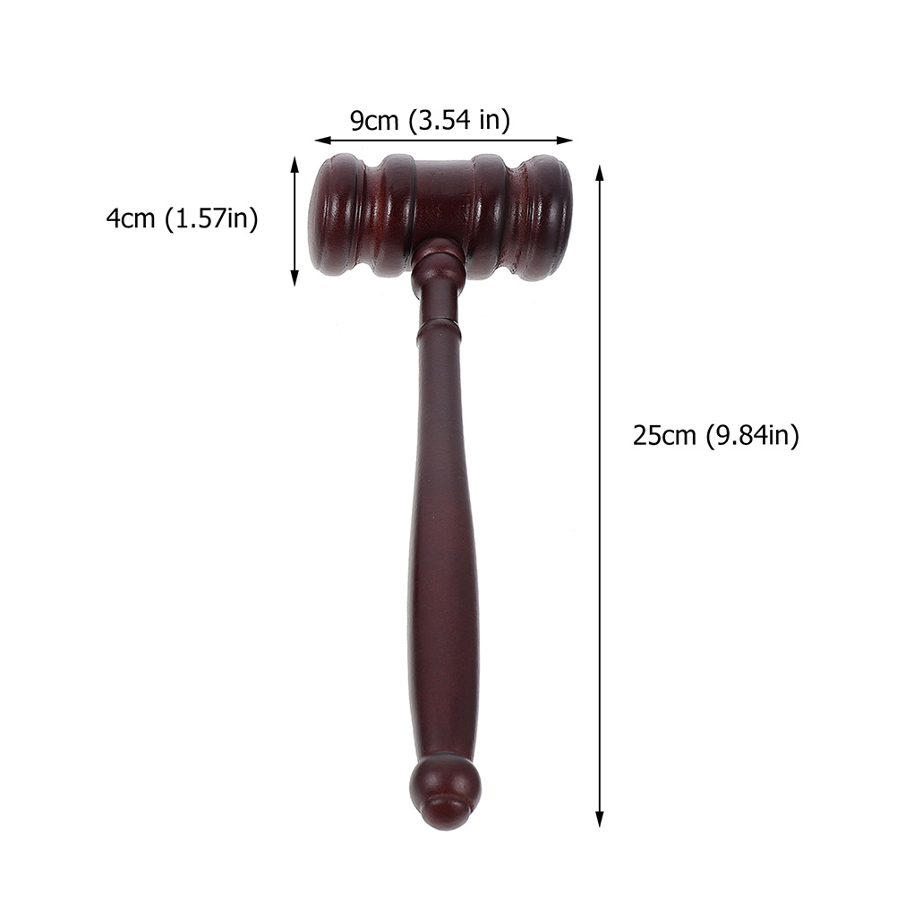 1pc Wood Judge's Hammers Court Hammers Judge Gavel Auction Gavel